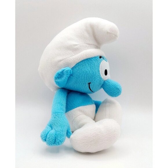 2 Smurfs Plush Smurfette & Happy Smurf Plush Stuffed Toys - Picture 8 of 11